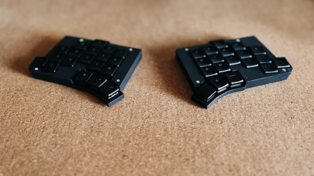Photo of the Totem keyboard